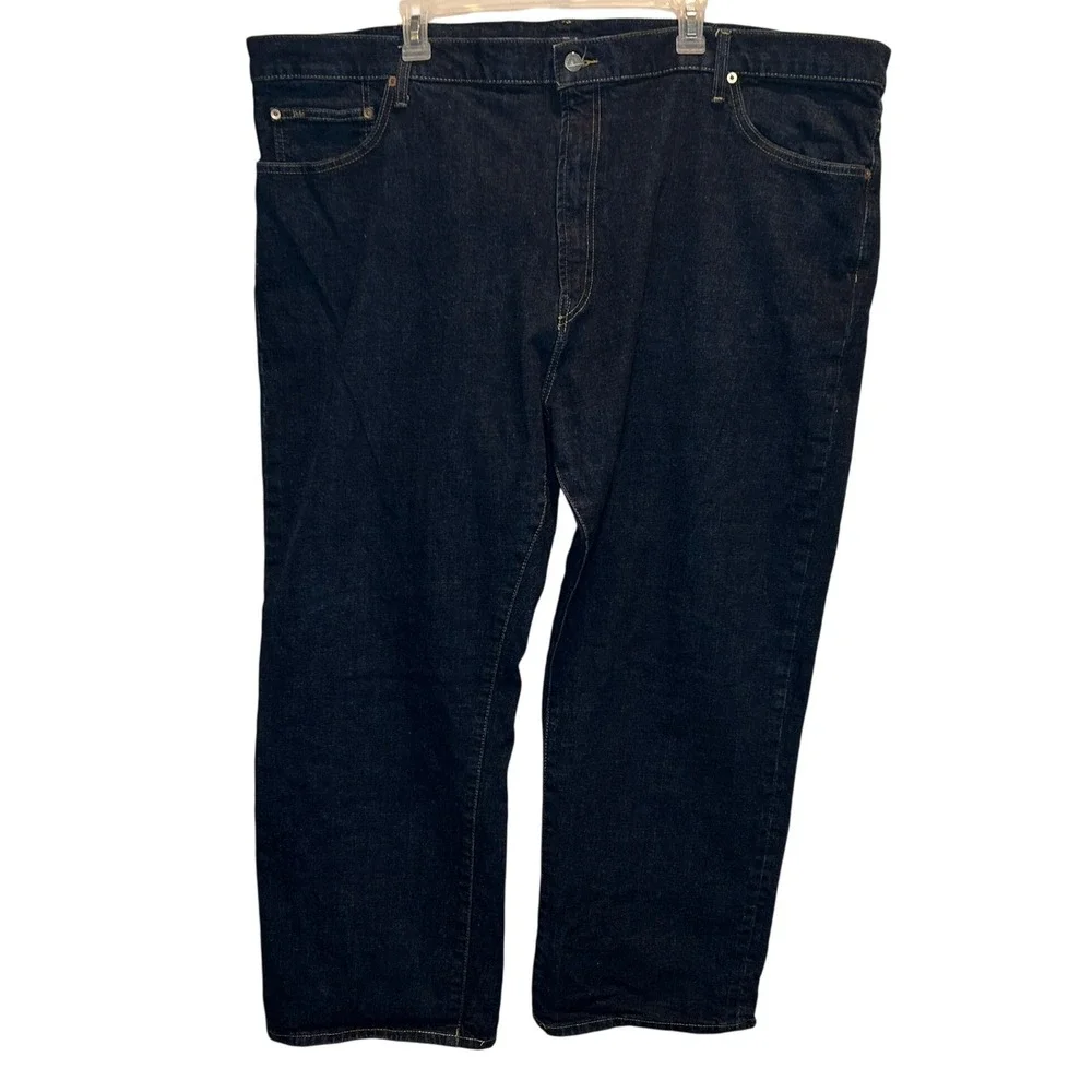 Polo Ralph Lauren Hampton Relaxed Straight Jeans Authentic Denim Men's 50x30 BIG